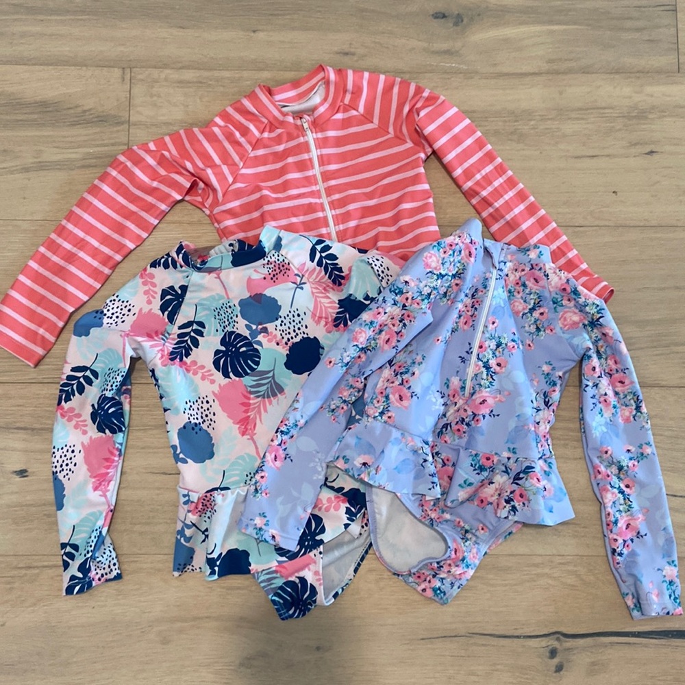 Shein Girls Swimsuit bundle Size 4T